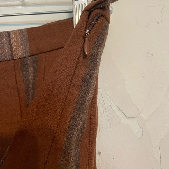 Pendleton 100% Wool Pleated Skirt Sz 8 - Picture 3 of 5